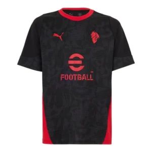 Camisa AC Milan Treino 25/26 - Torcedor Puma Masculina - Preta