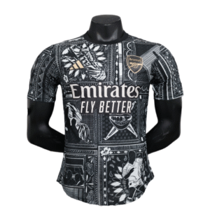 Camisa Arsenal Edição Especial 23/24 - Jogador Adidas Masculina - Preta com detalhes em branco