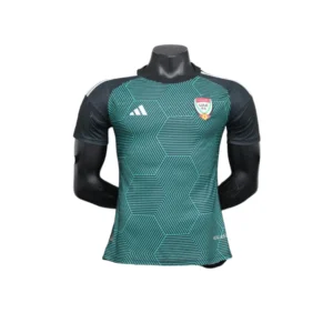 Camisa Emirados Árabes Unidos II 24/25 - Jogador Adidas Masculina - Verde com detalhes em preto