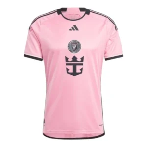 Camisa Inter Miami I 24/25 - Torcedor Adidas Masculina - Rosa com detalhes em preto