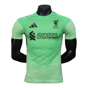 Camisa Liverpool Goleiro I 25/26 - Jogador Adidas Masculina - Verde
