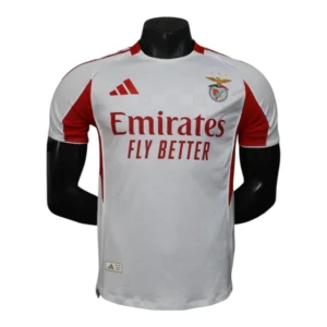Camisa Benfica III 25/26 - Jogador Adidas Masculina - Branca e vermelha