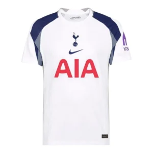 Camisa Tottenham I 25/26 - Torcedor Nike Masculina - Branca com detalhes em azul