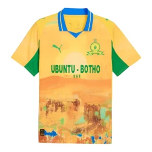 Camisa Mamelodi Sundowns Edição especial Mundial de Clubes I 25/26 - Torcedor Puma Masculina - Amarela