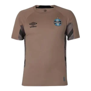 Camisa Grêmio Goleiro 25/26 - Torcedor Umbro Masculina - Marrom