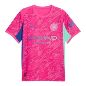 Camisa Manchester City Goleiro II 25/26 - Torcedor Puma Masculina - Rosa