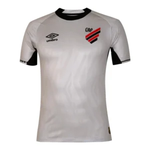 Camisa Athletico Paranaense II 25/26 - Torcedor Umbro Masculina - Branca com detalhes em preto