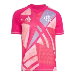 Camisa Flamengo Goleiro II 25/26 - Torcedor Adidas Masculina - Rosa