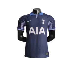 Camisa Tottenham II 23/24 - Jogador Nike Masculina - Azul com detalhes em roxo