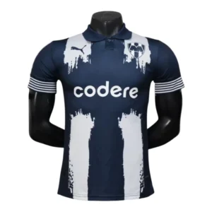 Camisa Monterrey Edição especial Mundial de Clubes I 25/26 - Jogador Puma Masculina - Azul com detalhes em branco