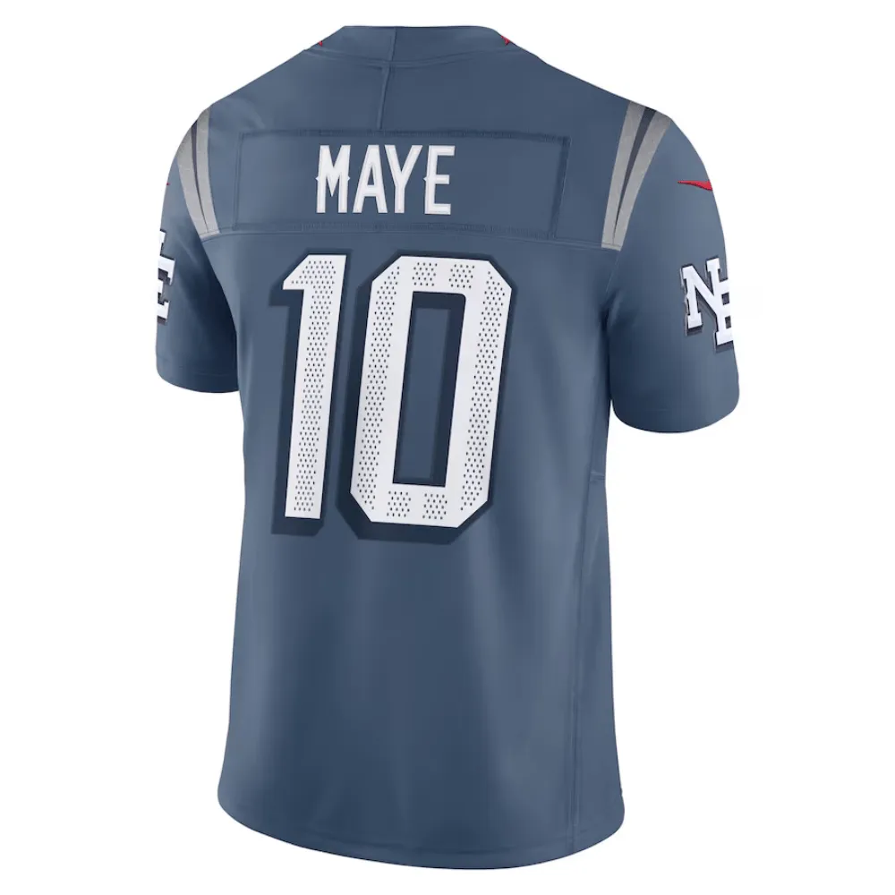 Nfl Riva Camisa NFL New England Patriots Drake Maye 10 Rivalries Collection ...