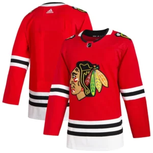 Camisa NHL Chicago Blackhawks Home Jersey Vermelha Masculina