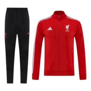 Conjunto Liverpool Treino 24/25 - Masculino Nike - Vermelho e preto