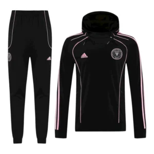 Conjunto Inter Miami 25/26 - Masculino Adidas - Preto com detalhes em rosa