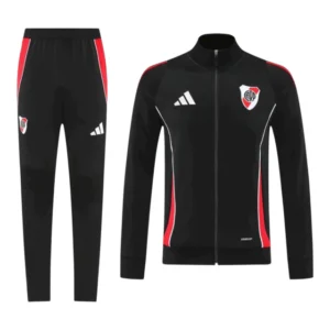 Conjunto River Plate 25/26 - Masculino Adidas - Preto e vermelho