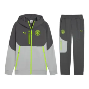 Conjunto Manchester City 25/26 - Masculino Puma - Cinza