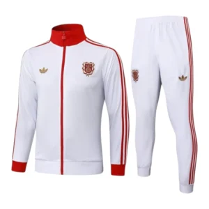 Conjunto Bayern de Munique Aniversário 125 Anos - Masculino Adidas - Branco e vermelho
