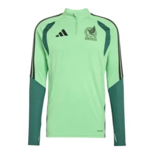 Camisa Seleção México Treino 26/27 manga longa - Torcedor Adidas Masculina - Verde