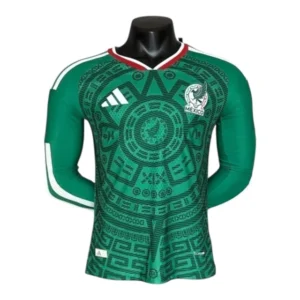 Camisa Seleção México I 26/27 manga longa - Jogador Adidas Masculina - Verde