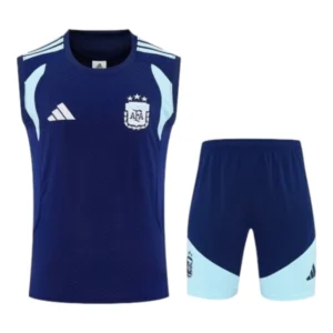 Kit Treino adulto - Camisa e Shorts - Seleção Argentina Adidas 26/27 - Azul