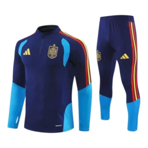 Conjunto Seleção Espanha Treino 26/27 - Masculino Adidas - Azul