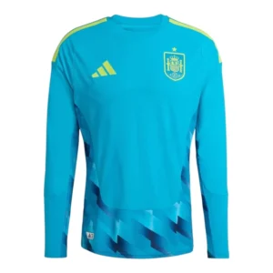 Camisa Seleção Espanha Goleiro 26/27 manga longa - Torcedor Adidas Masculina - Azul
