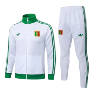 Conjunto Seleção Senegal Treino 26/27 - Masculino Adidas - Branca e verde