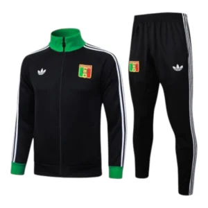 Conjunto Seleção Senegal Treino 26/27 - Masculino Adidas - Preto e verde