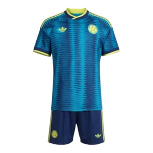 Kit Infantil Seleção Colômbia II 26/27 - Adidas - Azul e amarelo
