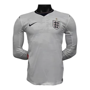 Camisa Seleção Inglaterra I 26/27 manga longa - Jogador Nike Masculina - Branca