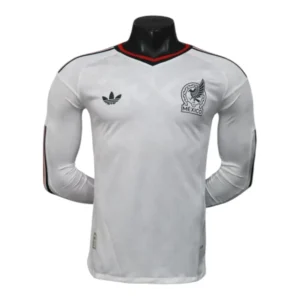 Camisa Seleção México II 26/27 manga longa - Jogador Adidas Masculina - Branca