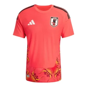Camisa Seleção Japão Goleiro 26/27 - Torcedor Adidas Masculina - Vermelha