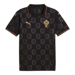 Camisa Seleção Portugal Edição especial Pantera Negra 26/27 - Torcedor Puma Masculina - Preta