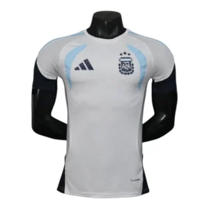 Camisa Seleção Argentina Treino 26/27 - Jogador Adidas Masculina - Branca e azul