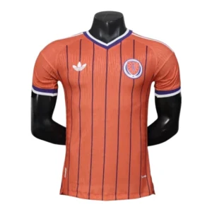 Camisa Seleção Escócia II 26/27 - Jogador Adidas Masculina - Rosa com detalhes em azul