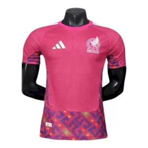 Camisa Seleção México Goleiro I 26/27 - Jogador Adidas Masculina - Rosa
