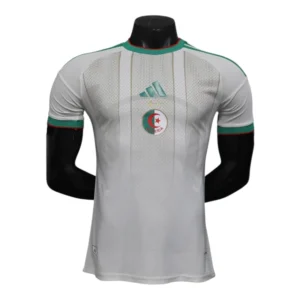Camisa Seleção Argélia I 26/27 - Jogador Adidas Masculina - Branca e verde