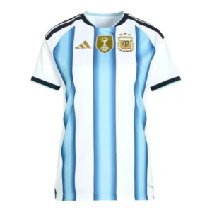 Camisa Seleção Argentina I 26/27 - Torcedor Adidas Feminina - Branca e azul