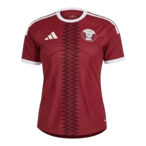 Camisa Seleção Catar I 26/27 - Torcedor Adidas Feminina - Bordô