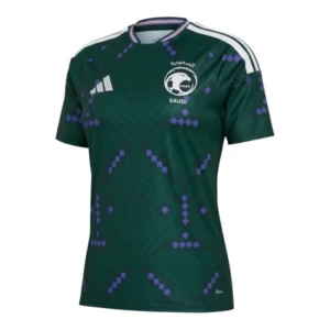 Camisa Arábia Saudita I 26/27 - Torcedor Adidas Feminina - Verde com detalhes em roxo
