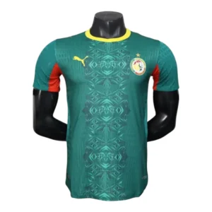 Camisa Seleção Senegal II 26/27 - Jogador Puma Masculina - Verde com detalhes em vermelho e amarelo