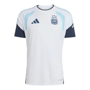 Camisa Seleção Argentina Treino 26/27 - Torcedor Adidas Masculina - Branca e azul