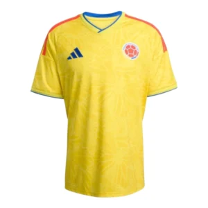 Camisa Seleção Colômbia I 26/27 - Torcedor Adidas Masculina - Amarela