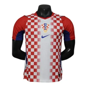 Camisa Seleção Croácia I 26/27 - Jogador Nike Masculina - Branca e vermelha