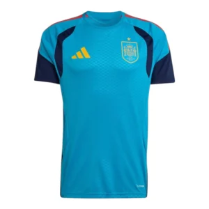 Camisa Seleção Espanha Treino 26/27 - Torcedor Adidas Masculina - Azul