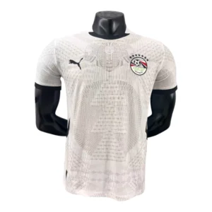 Camisa Seleção Egito II 26/27 - Jogador Puma Masculina - Branca com detalhes em cinza
