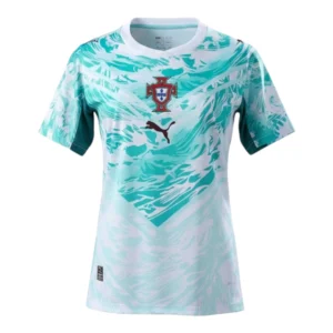 Camisa Seleção Portugal II 26/27 - Torcedor Puma Feminina - Branca e verde