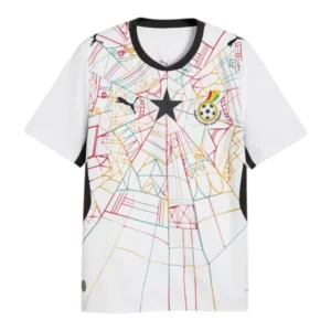 Camisa Seleção Gana I 26/27 - Torcedor Puma Masculina - Branca