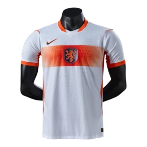 Camisa Seleção Holanda II 26/27 - Jogador Nike Masculina - Branca e laranja
