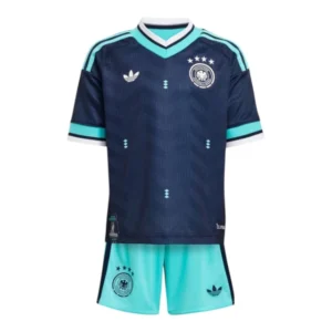 Kit Infantil Seleção Alemanha II 26/27 - Adidas - Azul